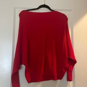 philosophy red sweater